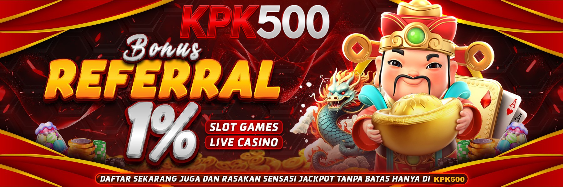 Bonus Referral 1% KPK500